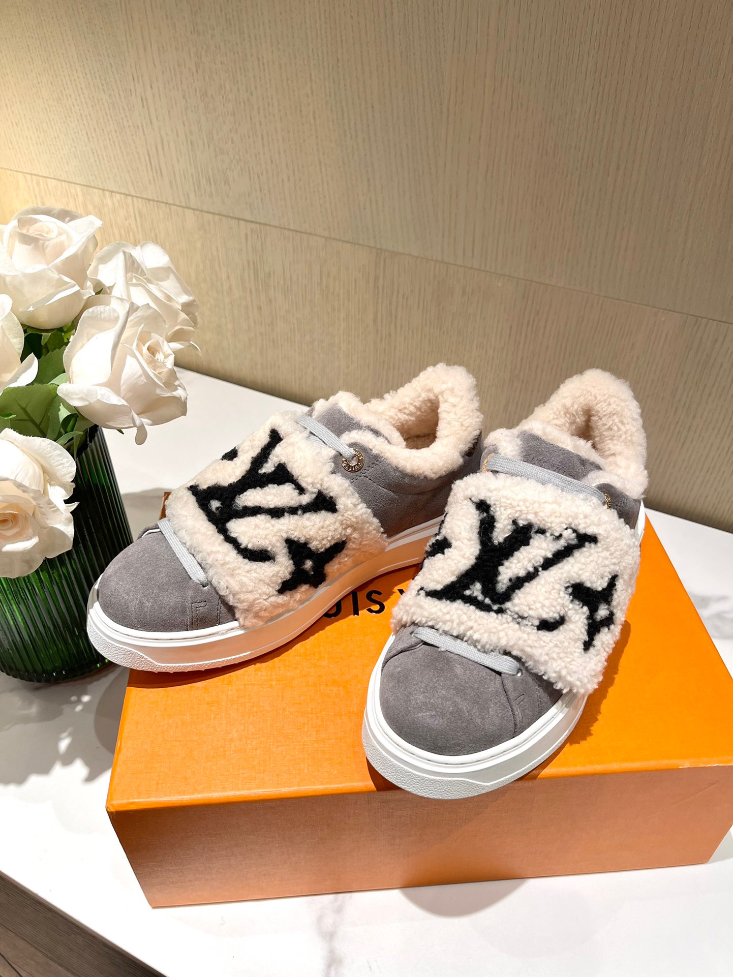Louis Vuitton Wool Trainers - Image 7