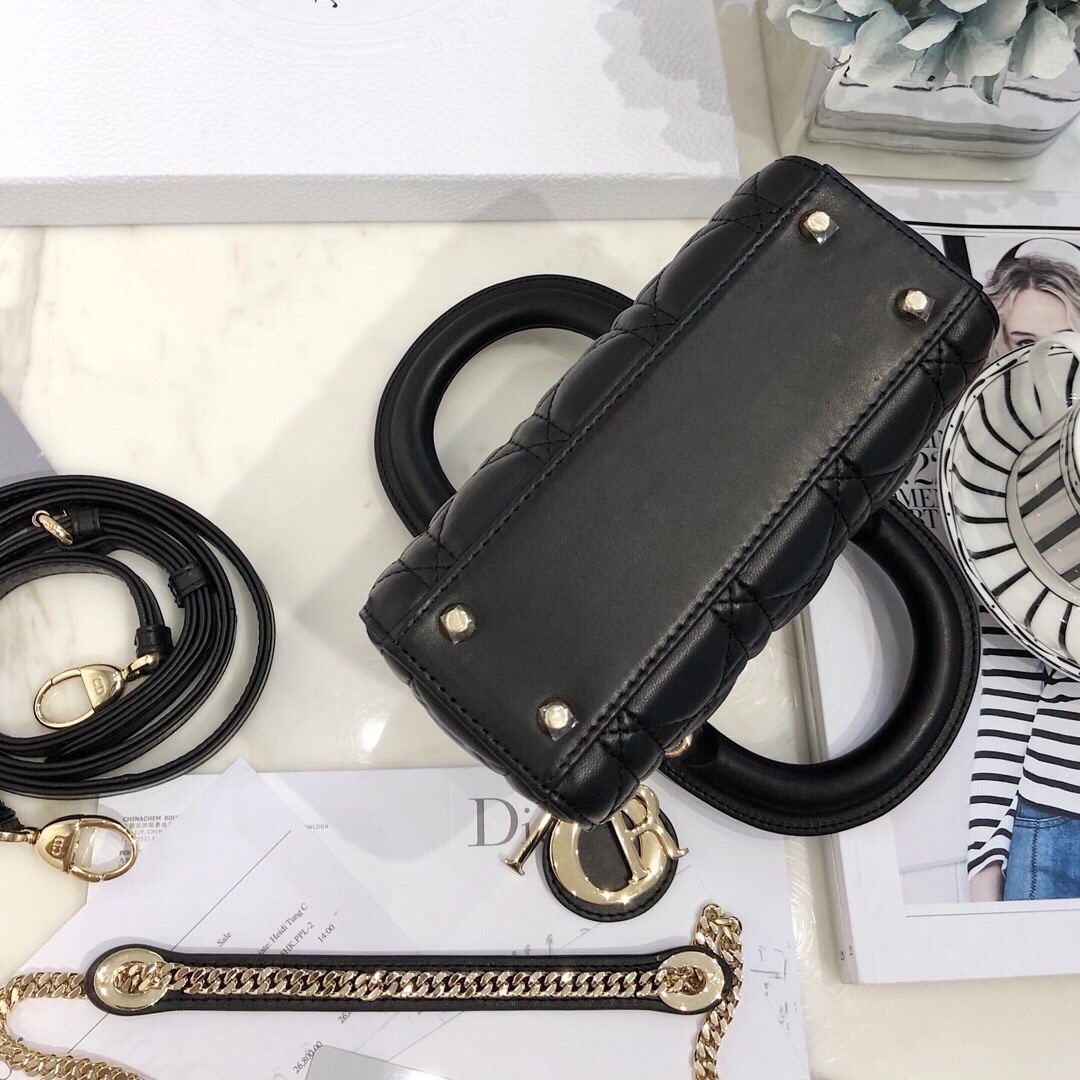 Lady Dior 17 Black - Image 9