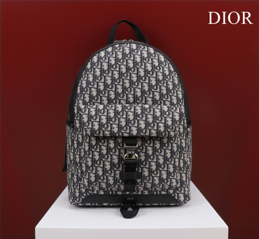 Dior Backpack Calfskin Beige
