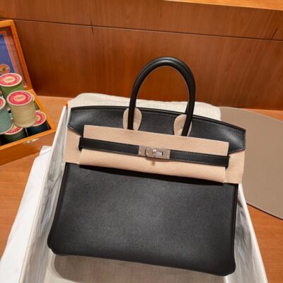 Birkin 25 Swift Black