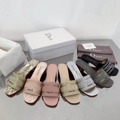 Dior sandals collection