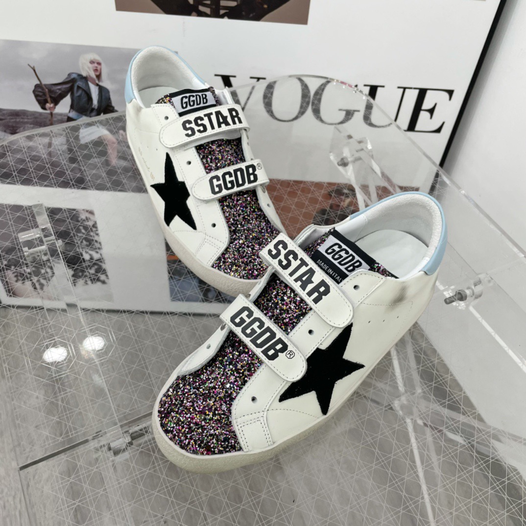 Golden Goose Velcro Dirty Shoes Paristore