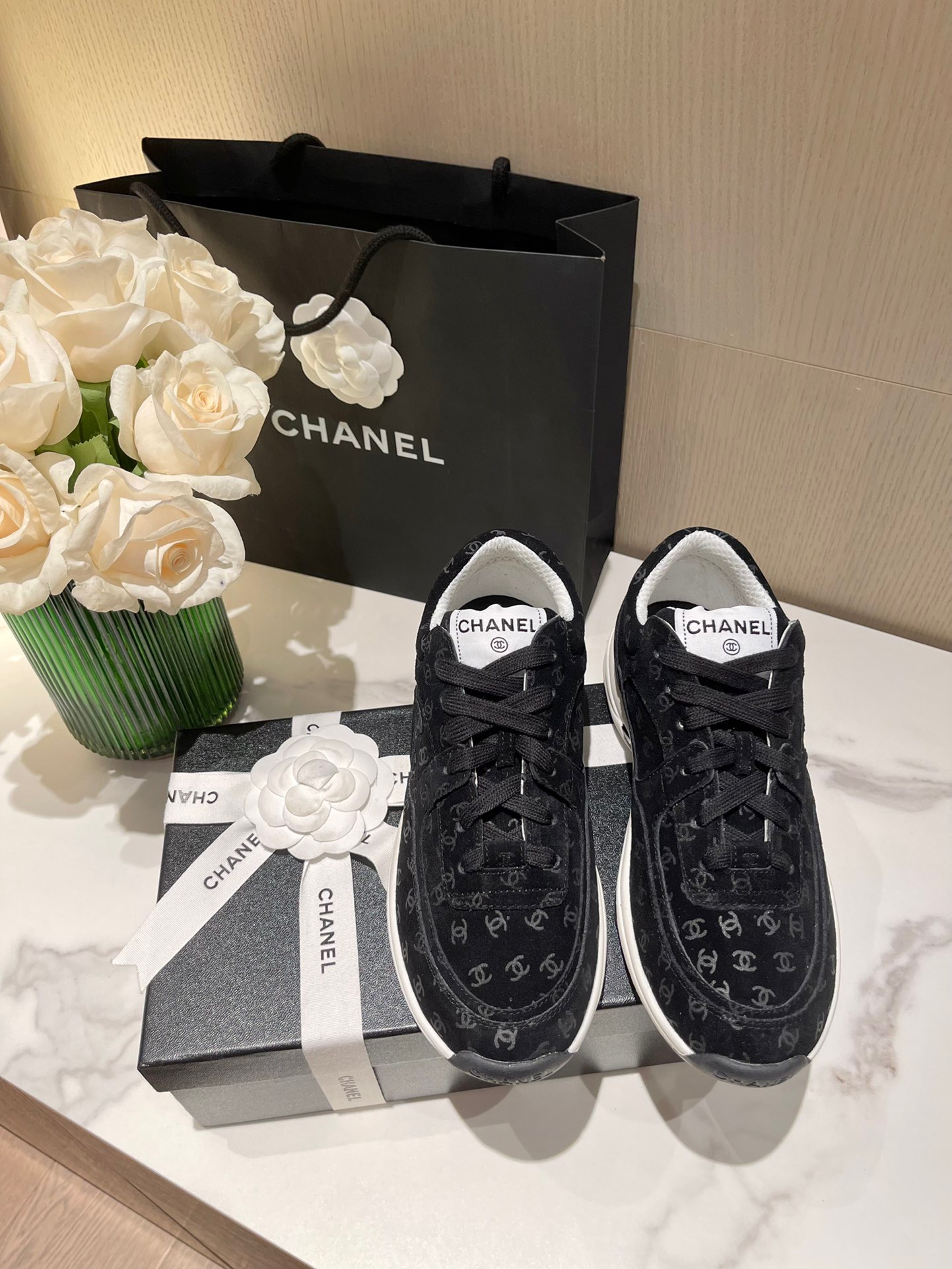 fb638e_1ea45149e96645e59a111aed55cc81a7mv2.jpg Chanel Sneakers - Image 1