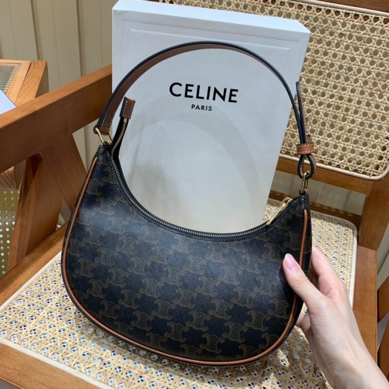 Celine Ava bag in Triomphe Canvas