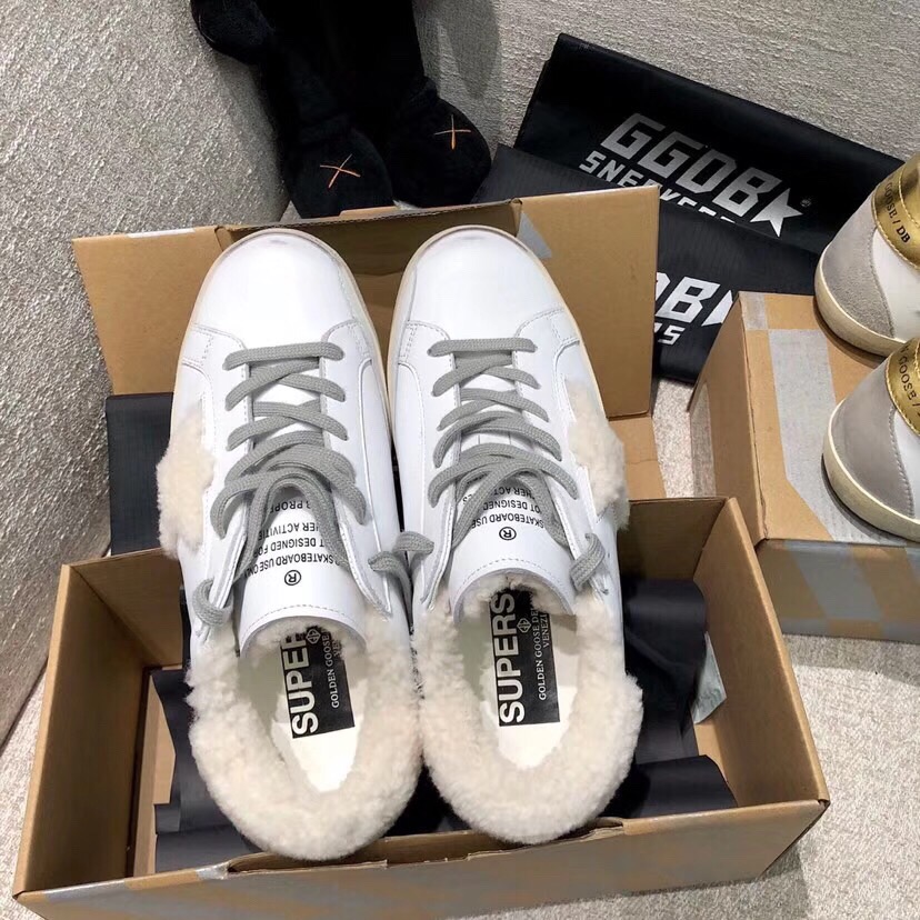 Golden Goose Small Wool Dirty Shoes - Image 6