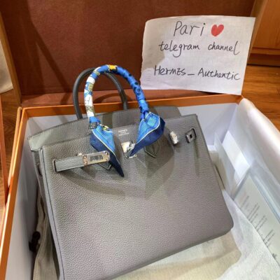 Birkin 25 Togo Etain