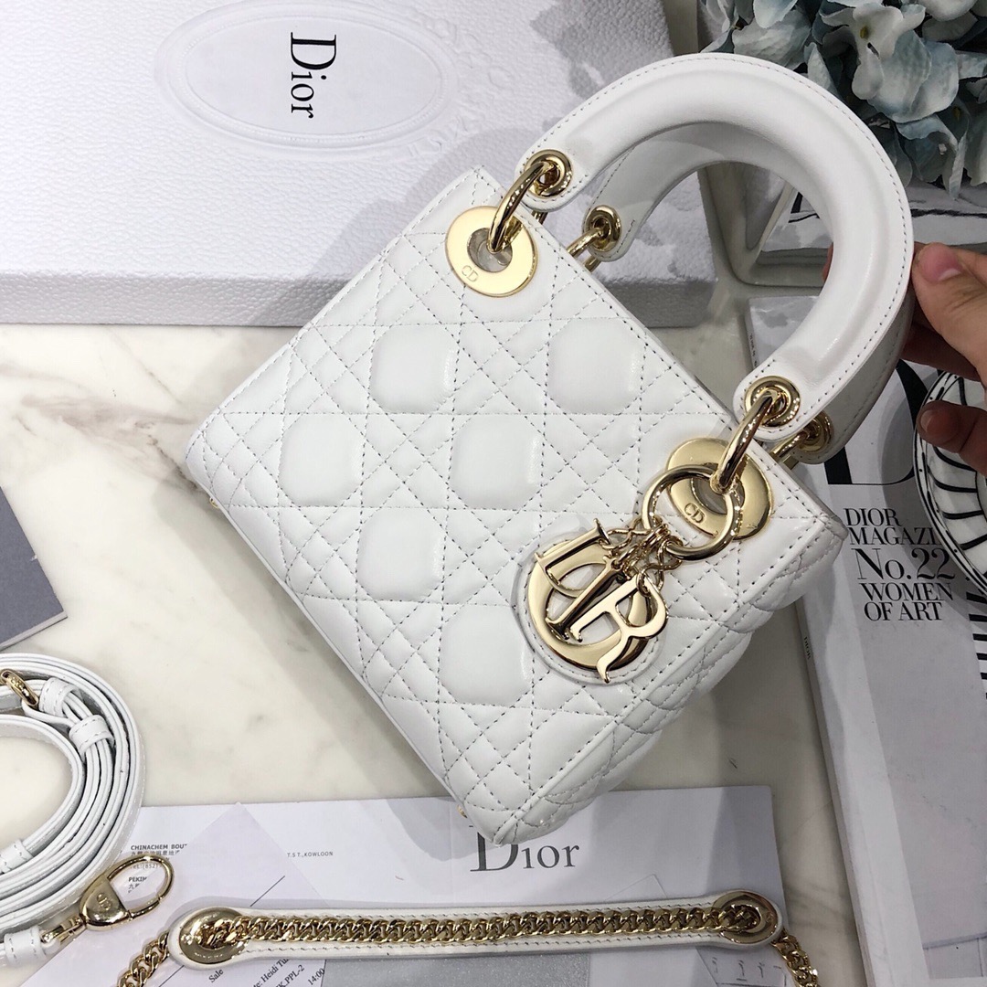 Lady Dior 17 White - Image 3