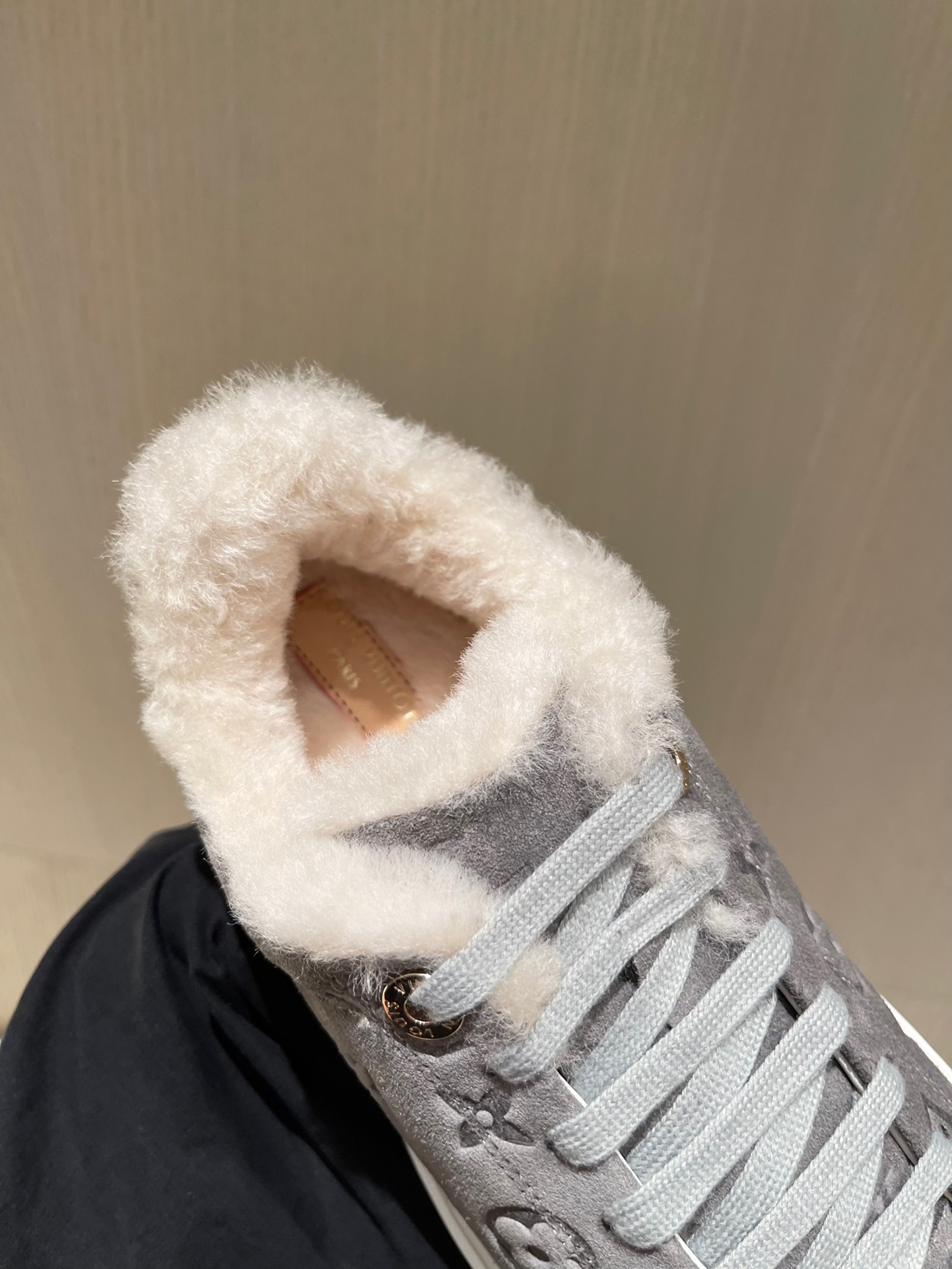 Louis Vuitton Wool Trainers - Image 11