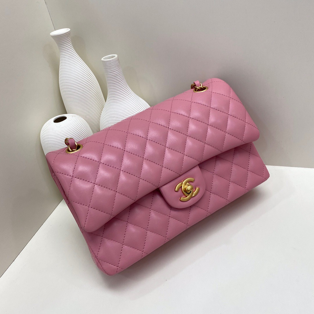 fb638e_24fe865648a5457987a73e749e27744emv2.jpg Chanel Classic Flap 25 Pink - Image 1