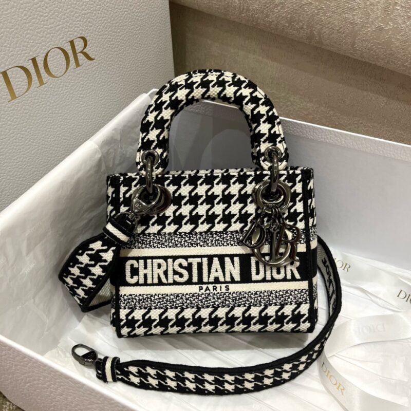 Dior Lady D-Lite Embroidered Bag
