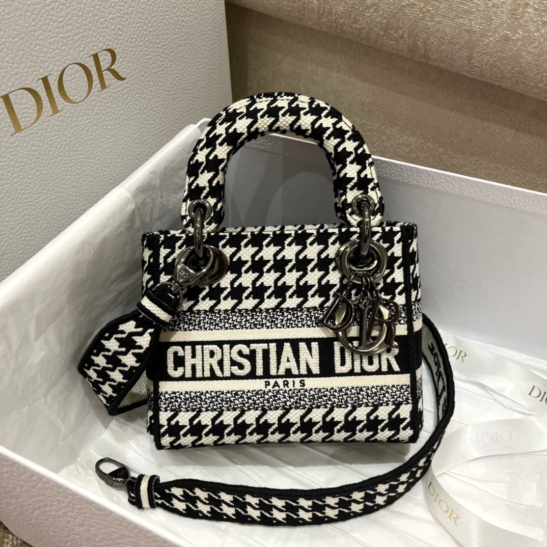Dior Lady D-Lite Embroidered Bag