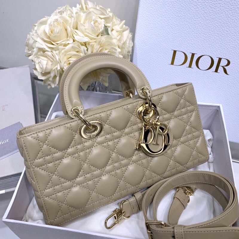Dior Lady D-joy 26 Bag in Apricot