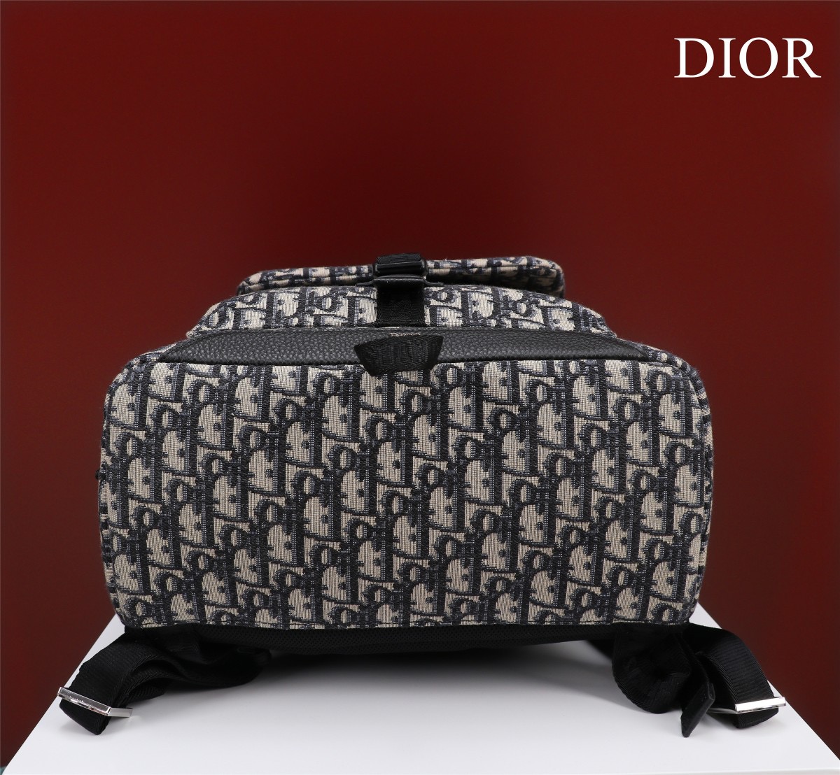 Dior Backpack Calfskin Beige - Image 6
