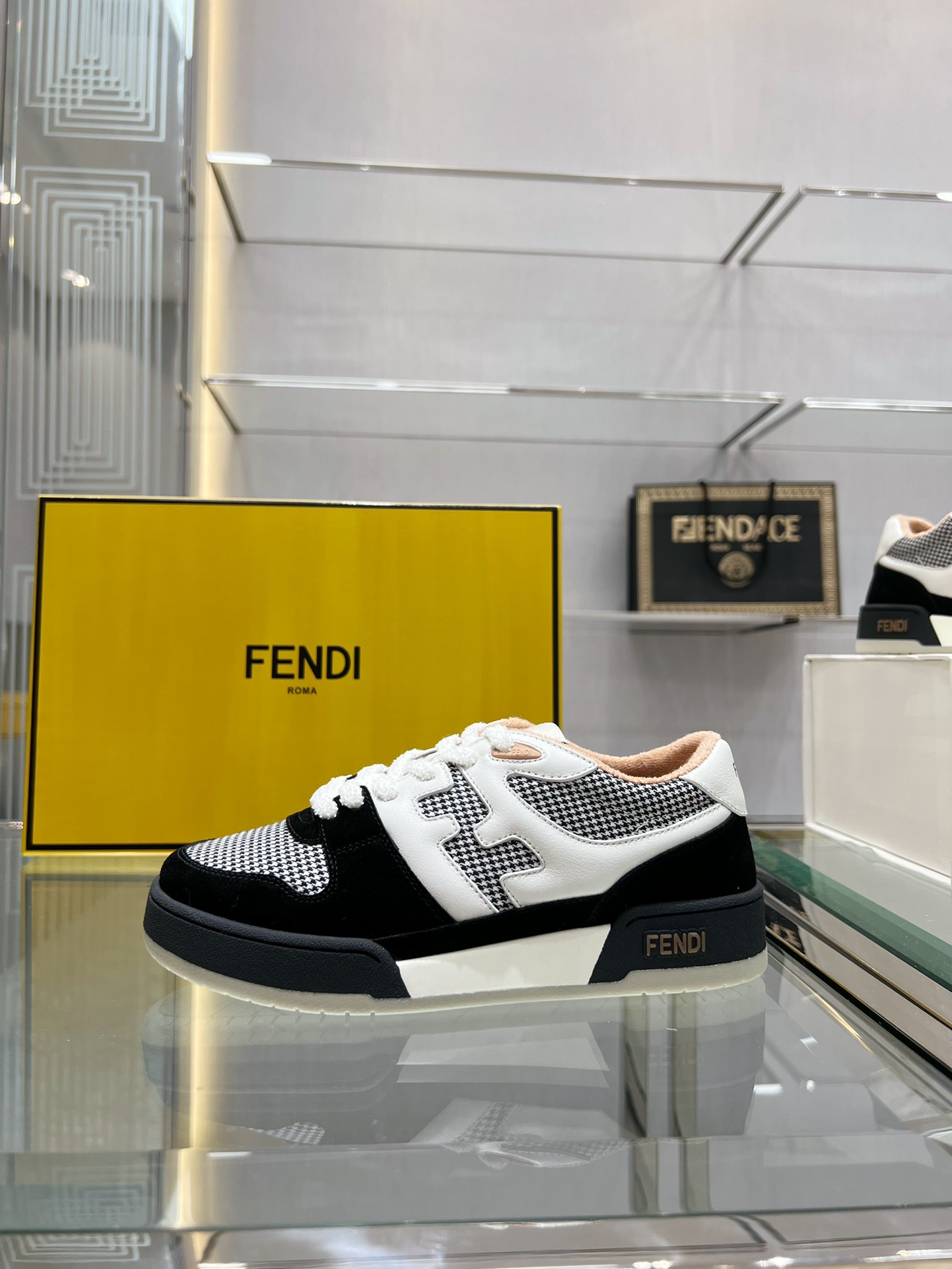 Fendi Lace-up Sneakers - Image 6