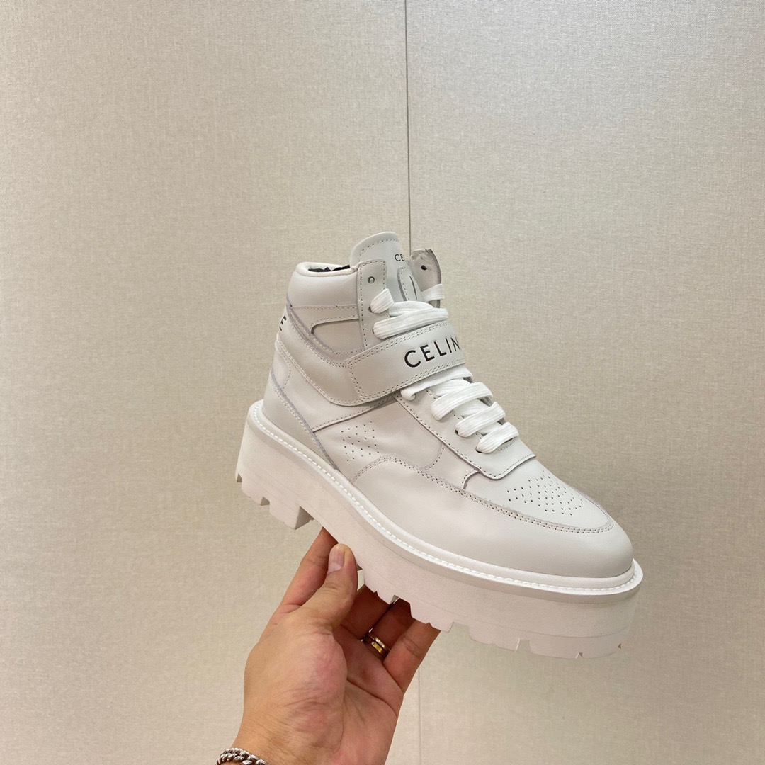 Celine Velcro High-top sneakers - Image 3