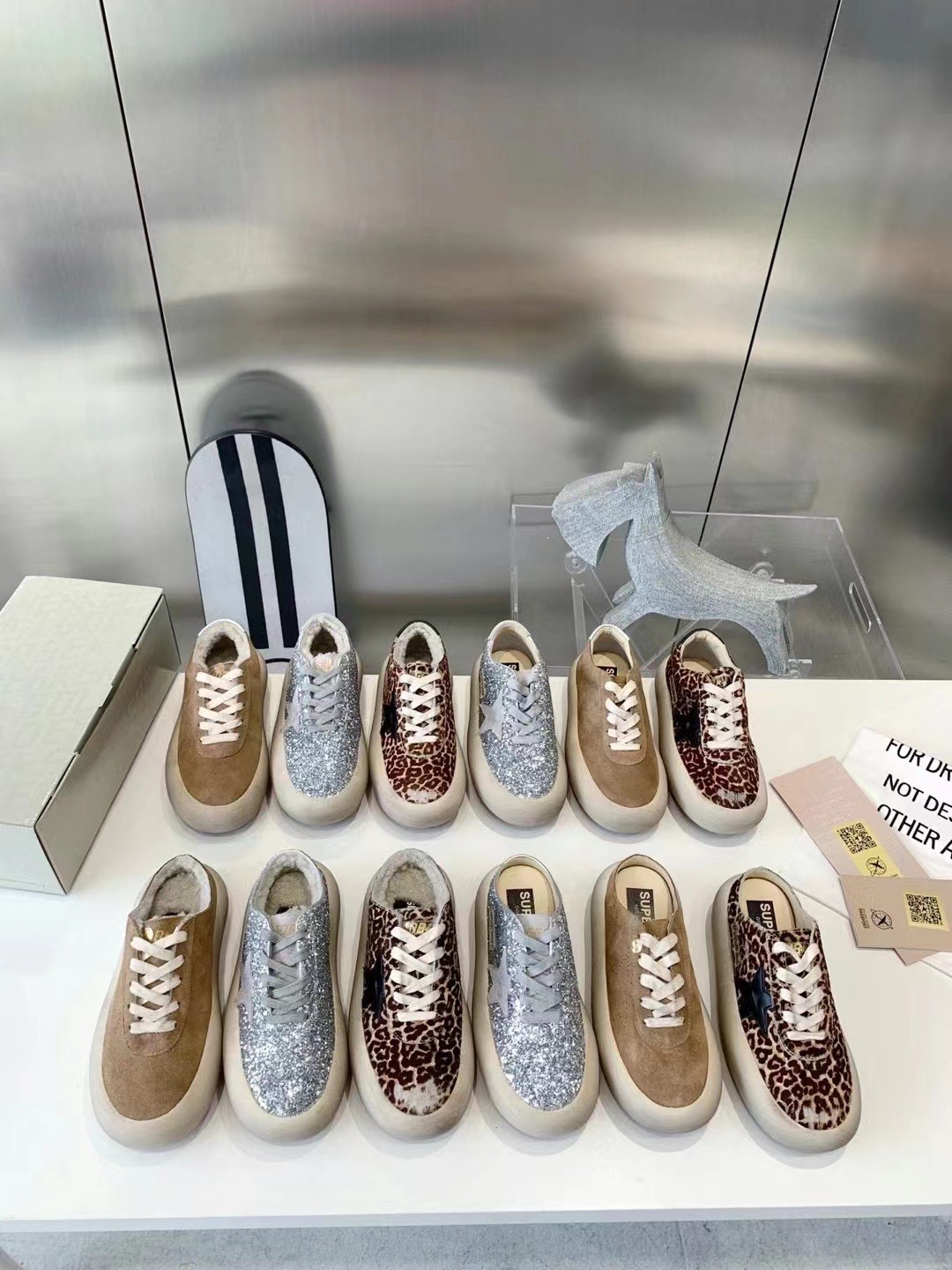 Golden Goose Thick-bottomed Shoes Collection - Image 10