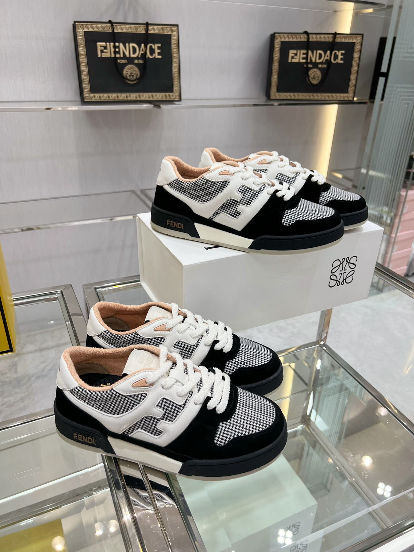 Fendi Lace-up Sneakers - Image 3