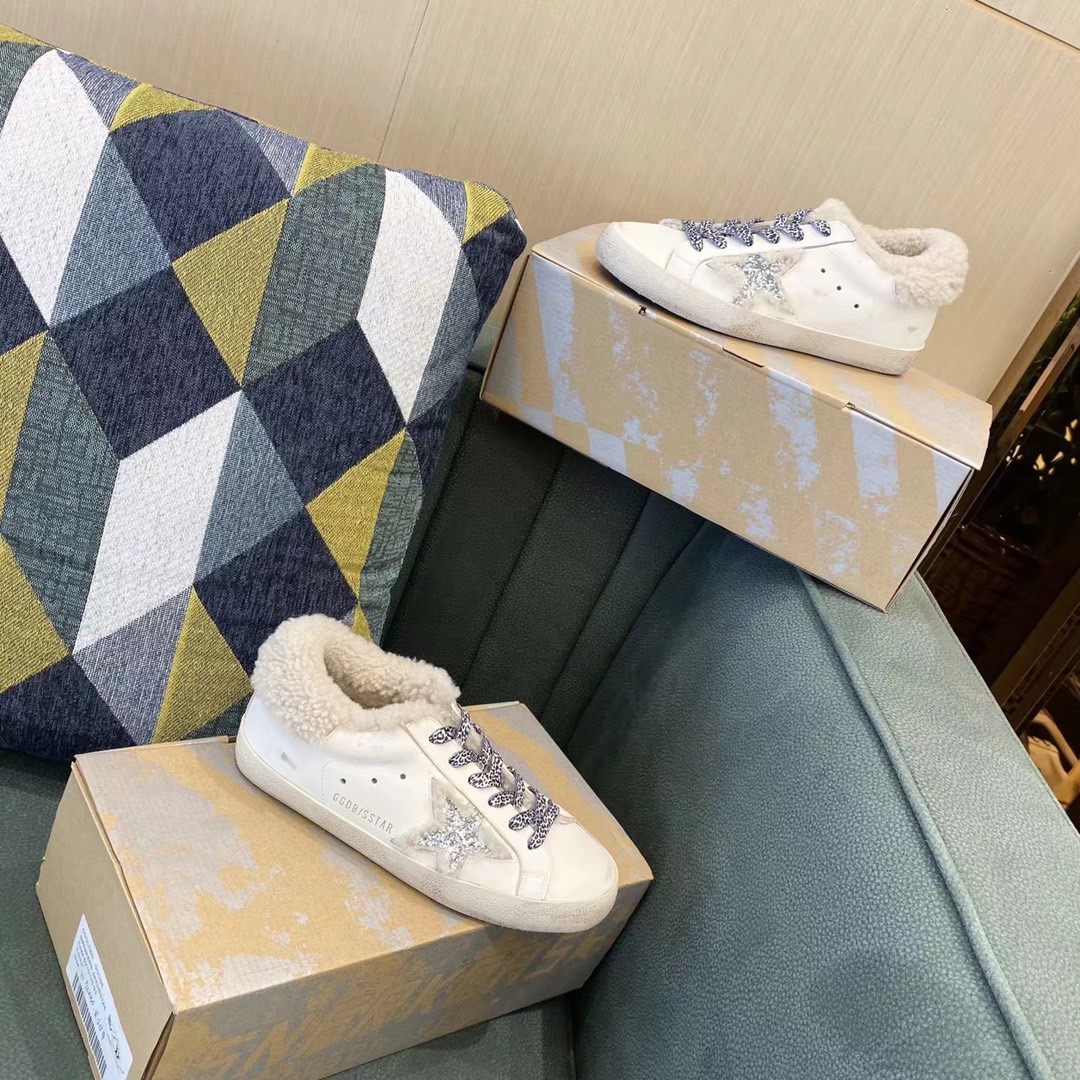 Golden Goose Small Wool Dirty Shoes - Image 5