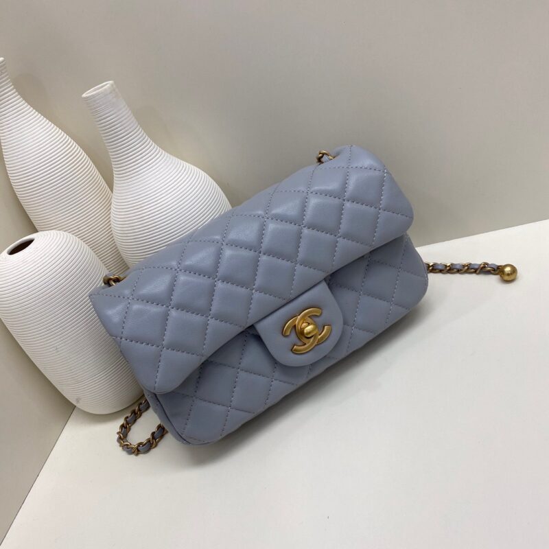Chanel Classic Flap 20 Blue