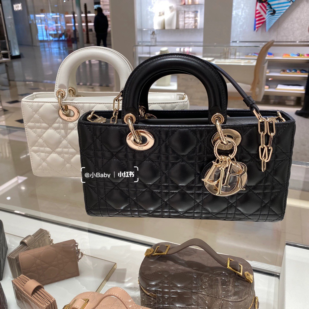 Dior Lady D-joy 26 Bag in Black - Image 3