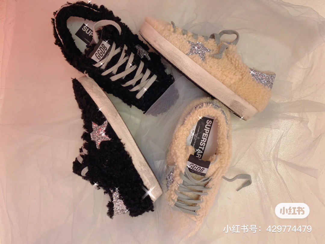 Golden Goose Small Wool Dirty Shoes - Image 7