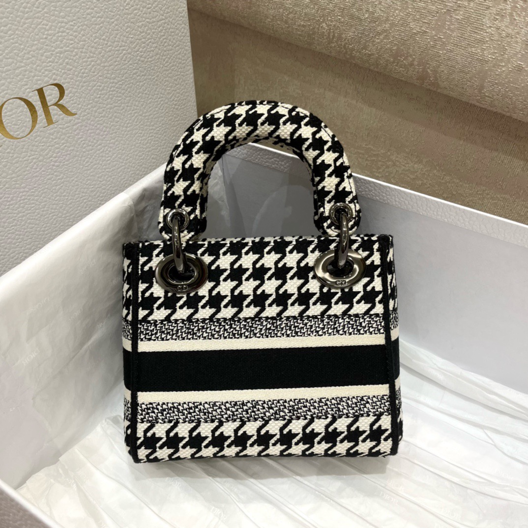Dior Lady D-Lite Embroidered Bag - Image 3