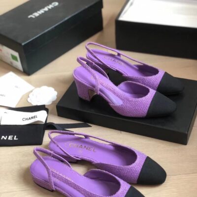 Chanel Slingback Sandals