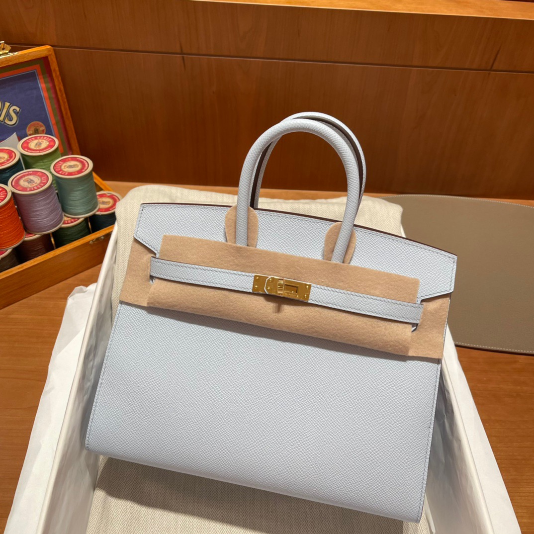 fb638e_3c6eea957d5448d8bd96c3fa56334ca0mv2.jpg Birkin Sellier 25 Epsom Mist Blue - Image 1