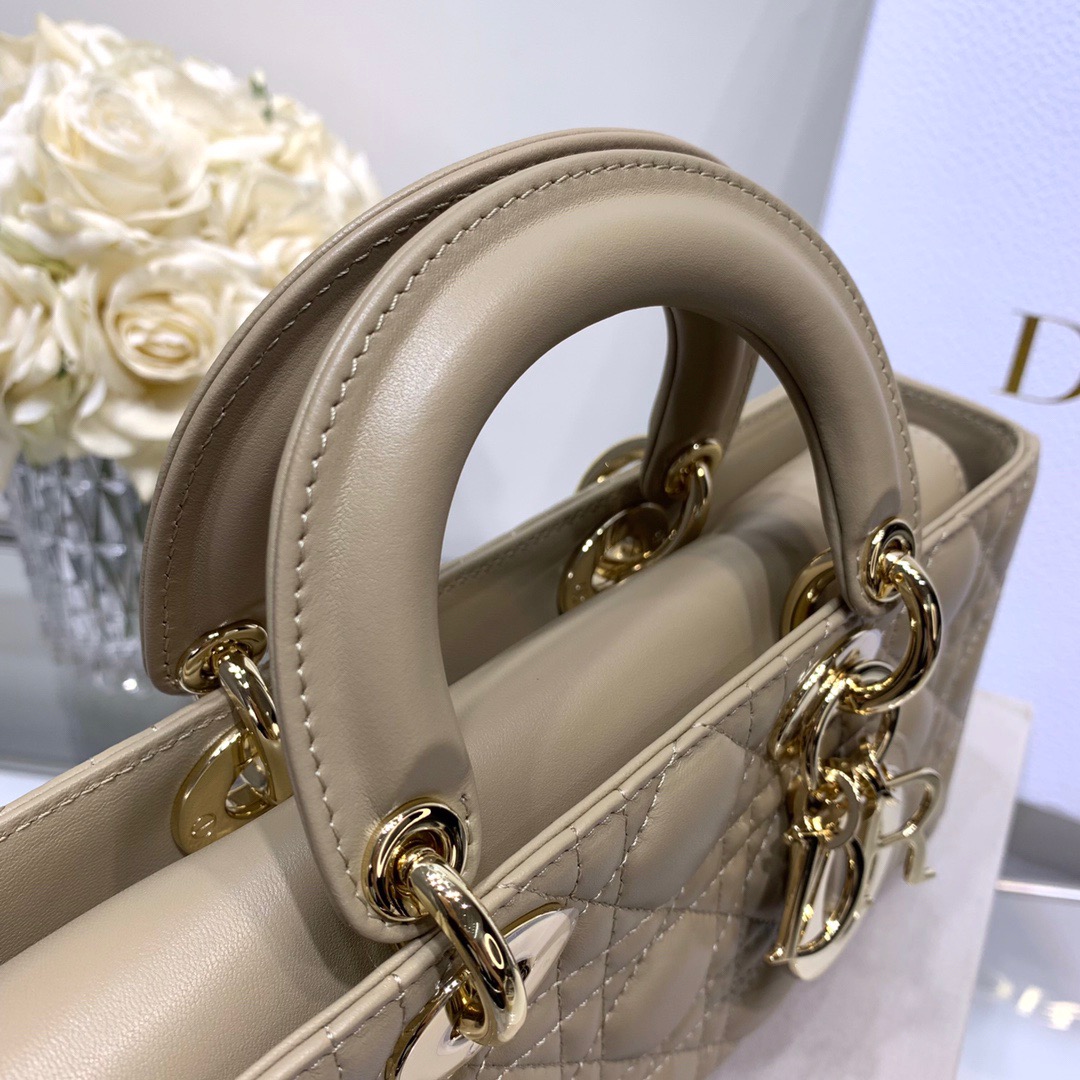 Dior Lady D-joy 26 Bag in Apricot - Image 7