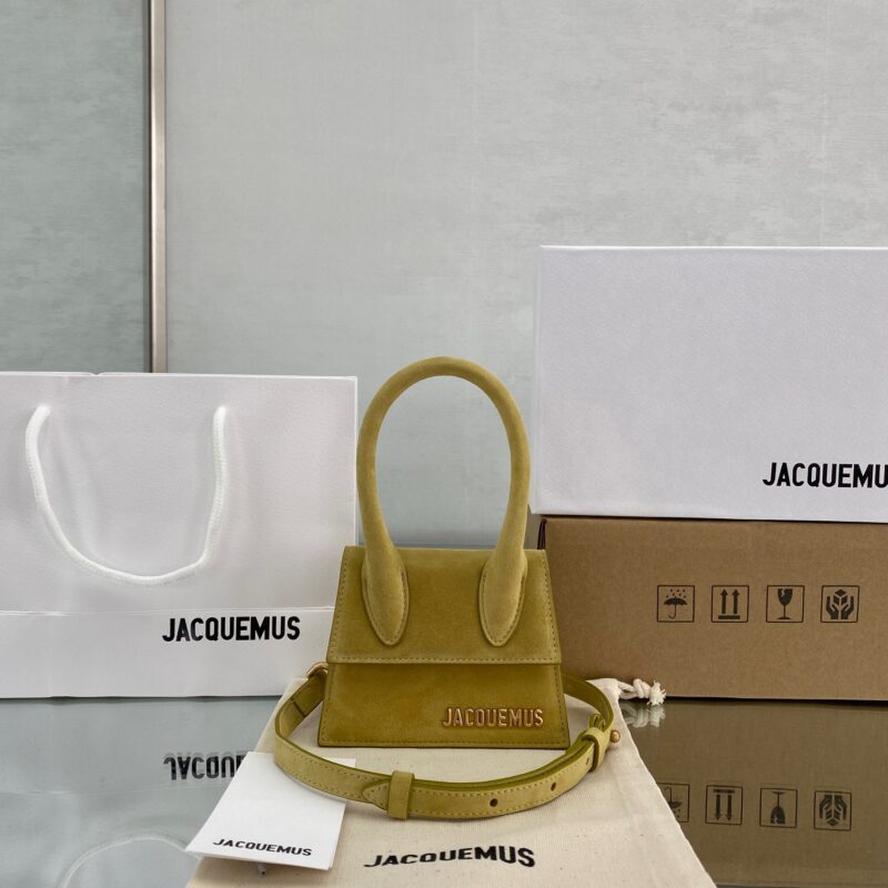 Jacquemus Le Chiquito Mini 12 Frosted Seagrass Yellow