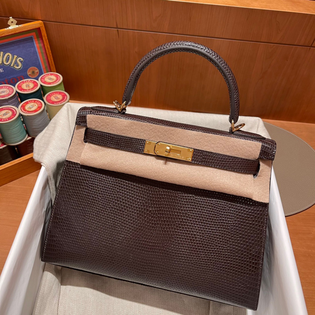 fb638e_3f147c8bd8d24e159b4be684ef845fb9mv2.jpg Kelly 28 Lizard Chocolate Brown - Image 1