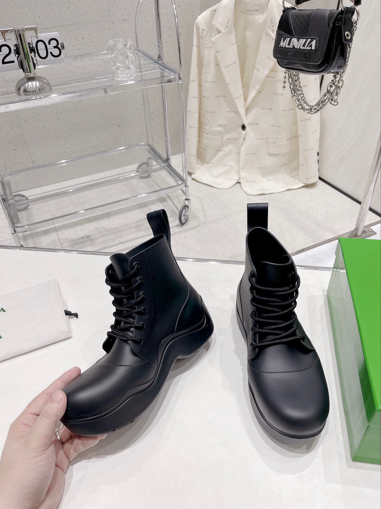 Bottega Veneta Lace-up Boots