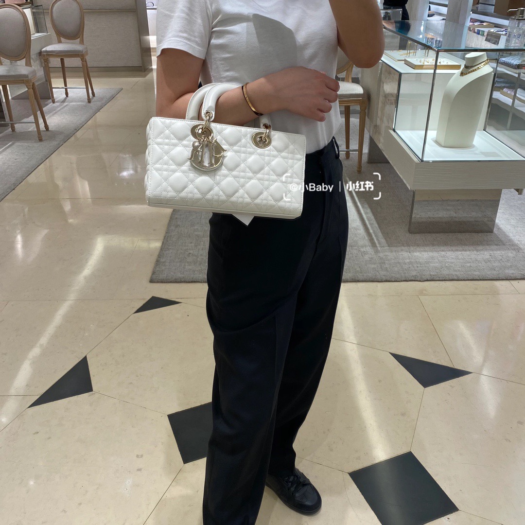 Dior Lady D-joy 26 Bag in Black - Image 5