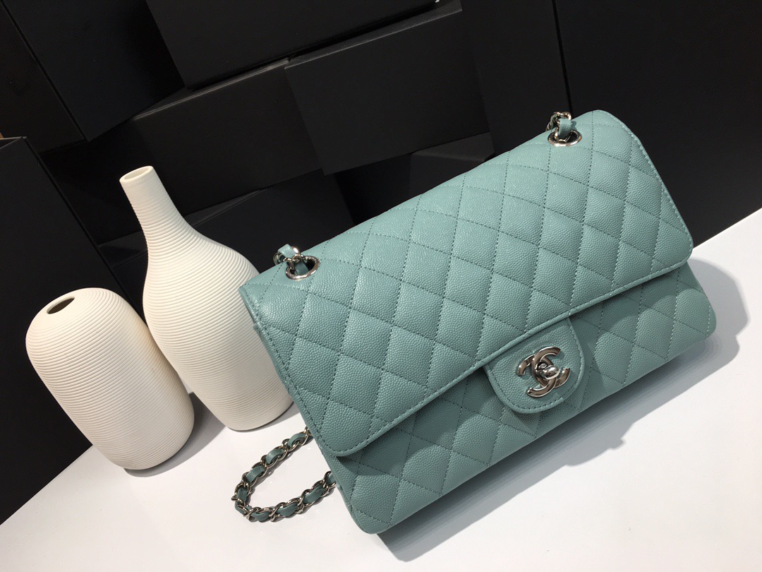 fb638e_42c7ad3ae43842748b377ccca65a89abmv2.jpg Chanel Classic Flap 25 Haze Blue - Image 1