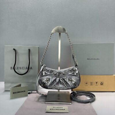 Balenciaga Le Cagole Mini Silver
