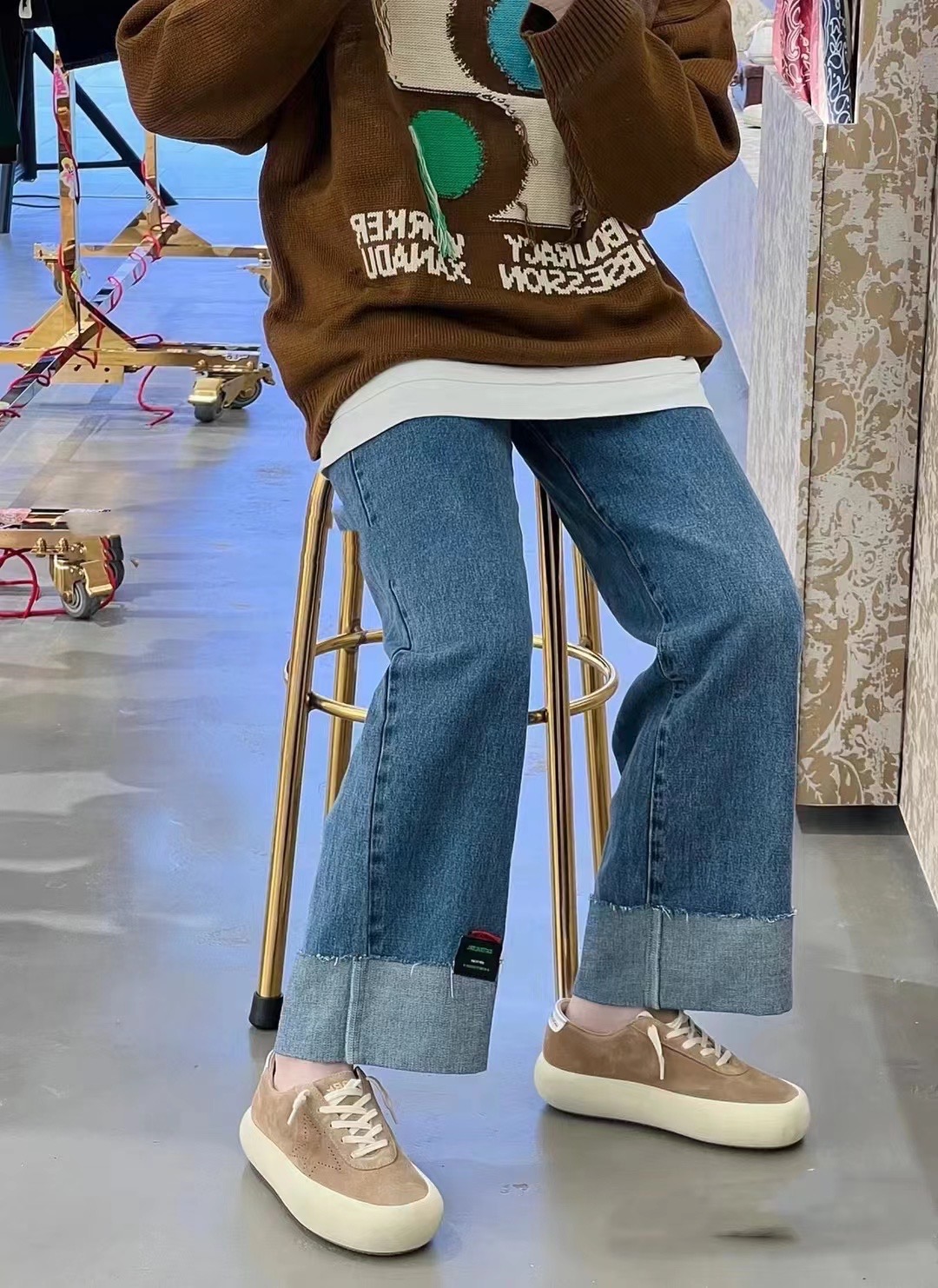 Golden Goose Thick-bottomed Shoes Collection - Image 8