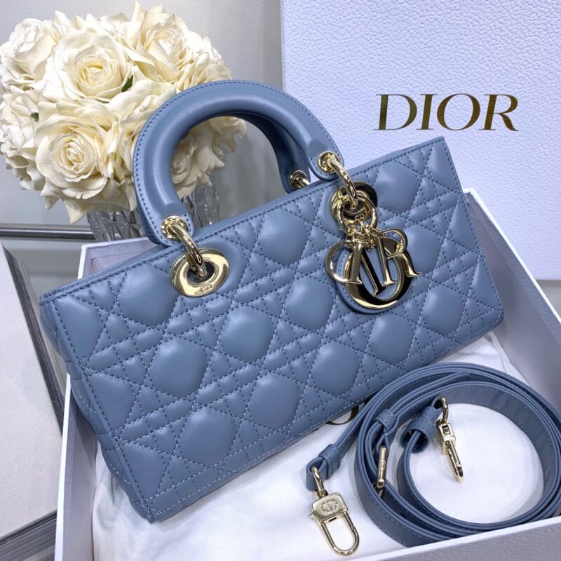 Dior Lady D-joy 26 Bag in Blue