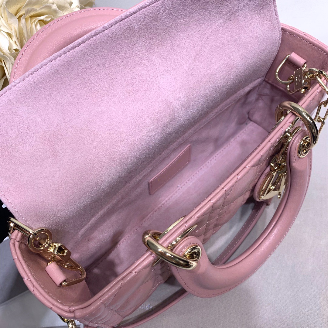 Dior Lady D-joy 26 Bag in Pink - Image 7
