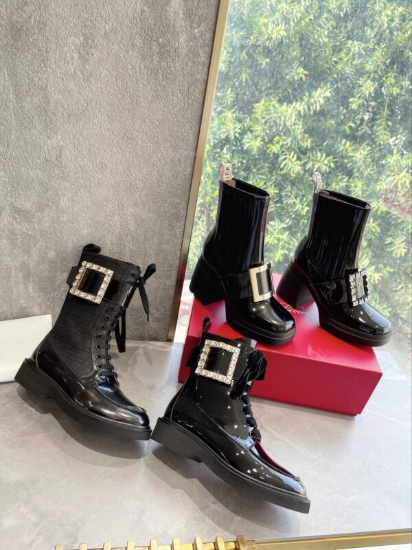 Roger Vivier Lace-up Boots