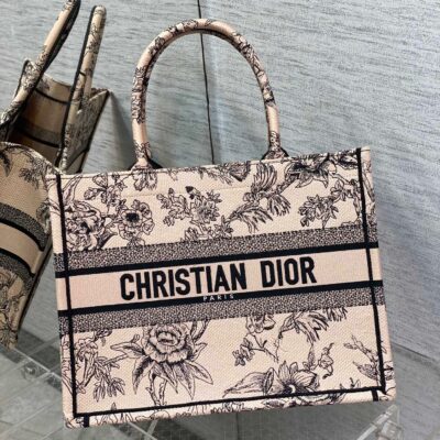 Dior Medium Granville Garden Tote Bag