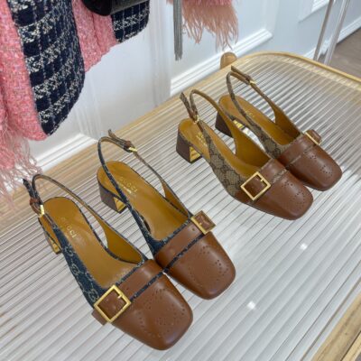 Gucci slingback sandals