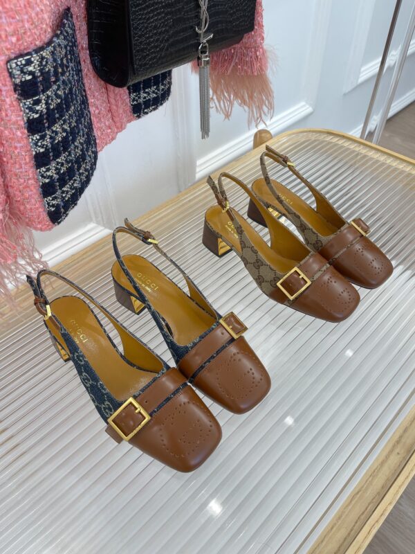Gucci slingback sandals