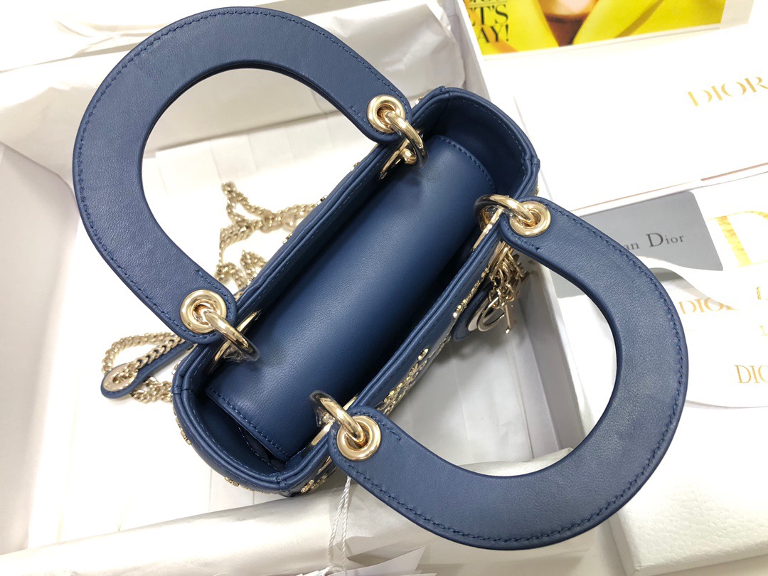 Lady Dior 17 Deep Blue - Image 7