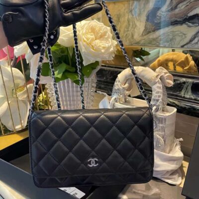 Chanel WOC Fortune Bag in Black