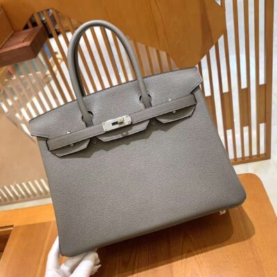Birkin 30 Togo Tin Grey
