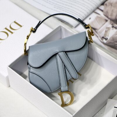Dior Mini Saddle Blue