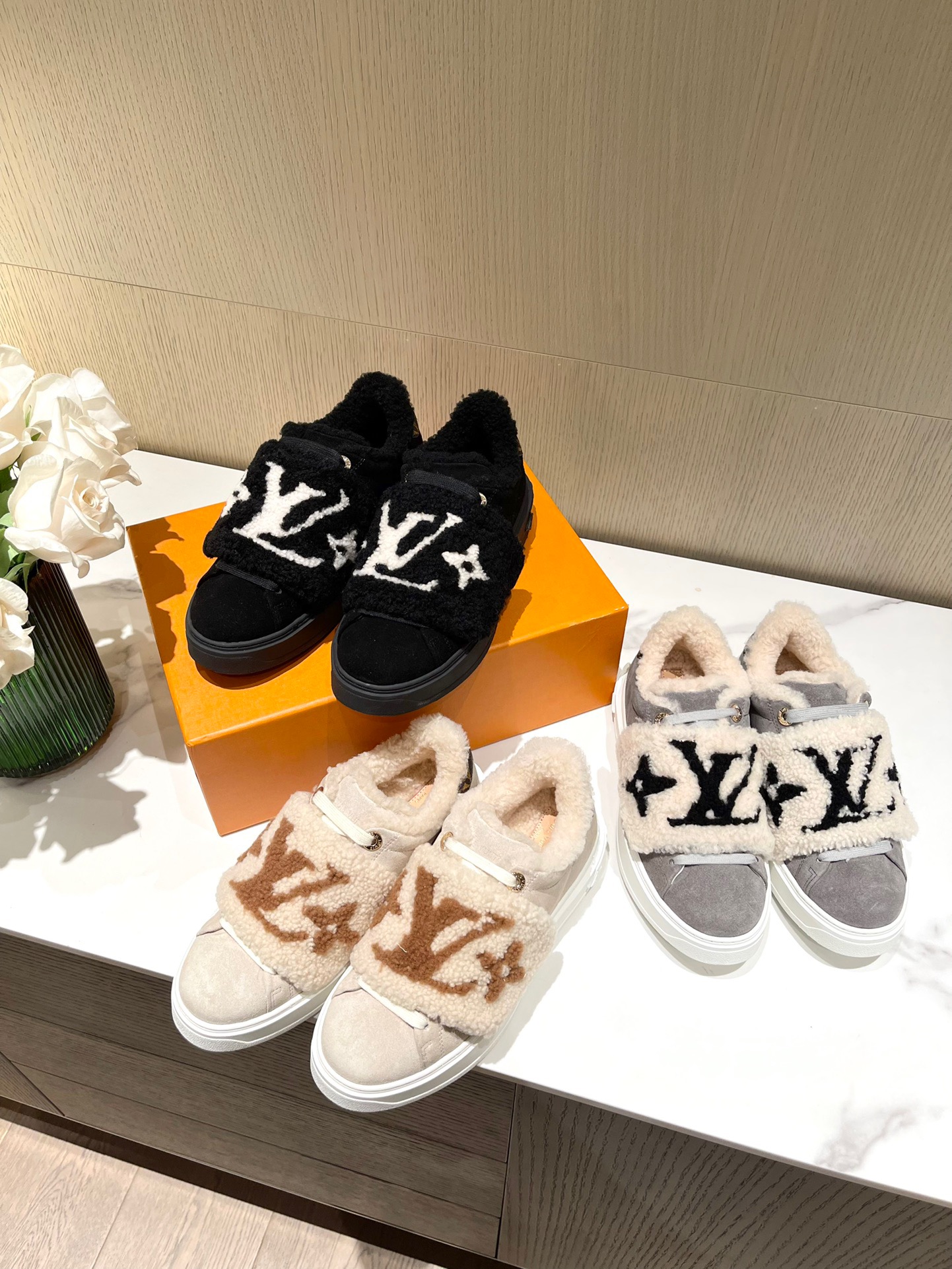 Louis Vuitton Wool Trainers