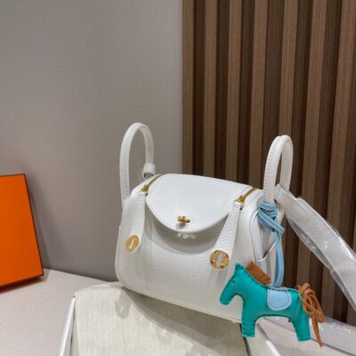 Mini Lindy Clemence Blanc