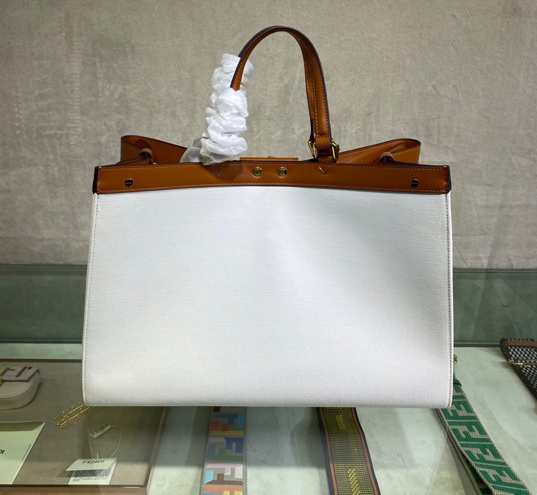 Fendi Peekaboo X-Tote Medium Bag - Image 3