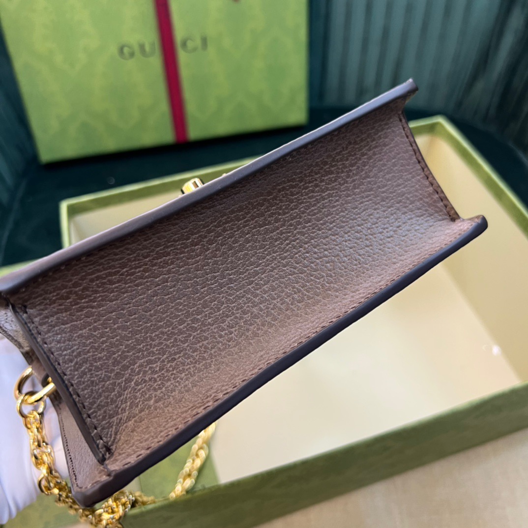 Gucci Mini Shoulder 17 Brown - Image 7